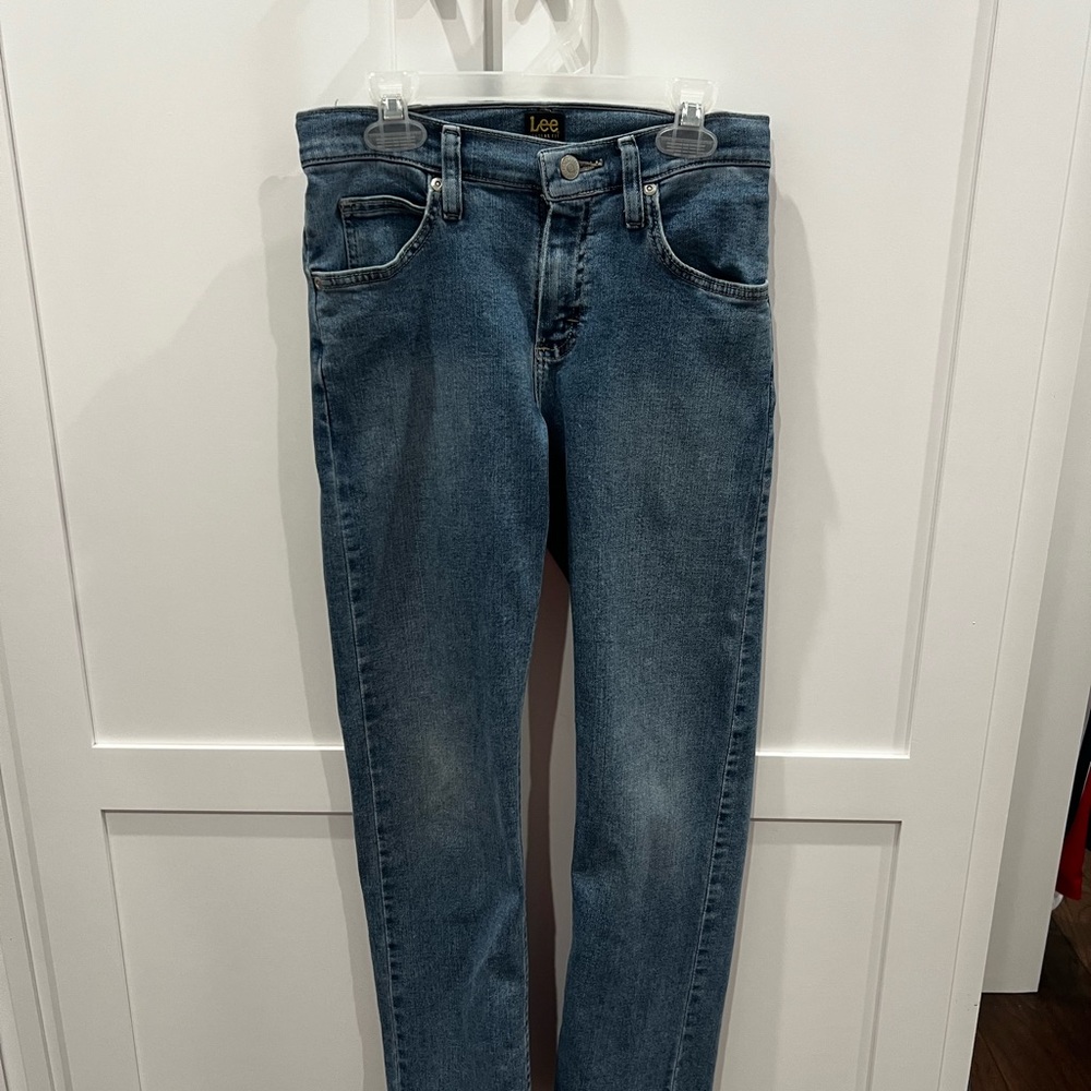 Lee Blue Slim Jeans with Classic Style